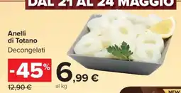 Carrefour ANELLI DI TOTANO offerta