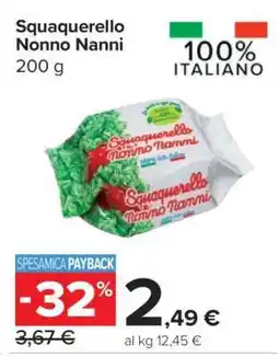 Carrefour Squacquerello Nonno Nanni offerta