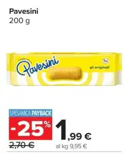 Carrefour Pavesini offerta