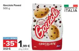 Carrefour Gocciole Pavesi offerta