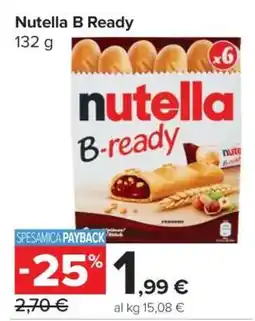 Carrefour Nutella B-Ready offerta
