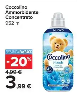 Carrefour COCCOLINO AMMORBIDENTE CONCENTRATO offerta