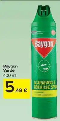 Carrefour Baygon Verde offerta