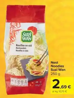 Carrefour Nest Noodles Suzi Wan offerta