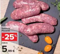 Carrefour Salsiccia Piccante offerta