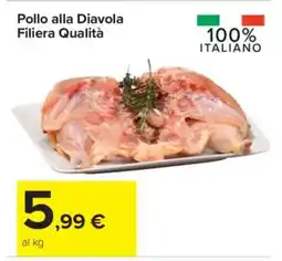 Carrefour Pollo alla Diavola Filiera Qualità offerta