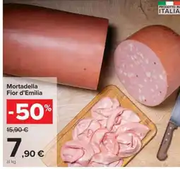 Carrefour Mortadella Fior d’Emilia offerta