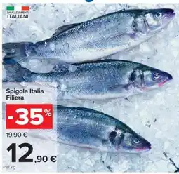 Carrefour Spigola Italia Filiera offerta