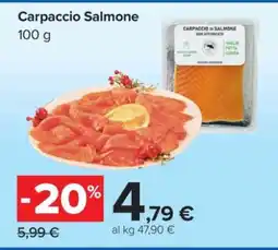 Carrefour Carpaccio Salmone offerta