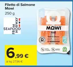 Carrefour Filetto di Salmone Mowi offerta