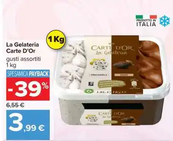 Carrefour LA GELATERIA CARTE D’OR offerta