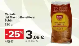 Carrefour Cereale del Mastro Panettiere Schär offerta