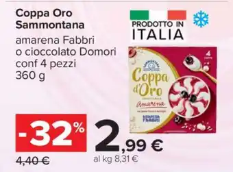 Carrefour COPPA ORO SAMMONTANA offerta