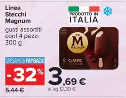 Carrefour Linea Stecchi Magnum offerta