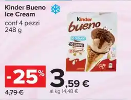 Carrefour Kinder Bueno Ice Cream offerta