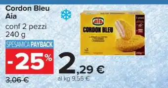 Carrefour CORDON BLEU AIA offerta