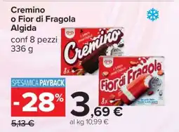 Carrefour Cremino o Fior di Fragola Algida offerta