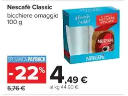 Carrefour NESCAFÉ Classic offerta