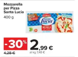 Carrefour Mozzarella per Pizza Santa Lucia offerta