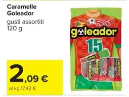 Carrefour Caramelle Goleador offerta