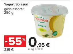 Carrefour Yogurt Sojasun offerta