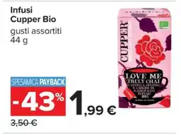Carrefour Infusi Cupper Bio offerta
