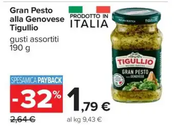 Carrefour GRAN PESTO ALLA GENOVESE TIGULLIO offerta