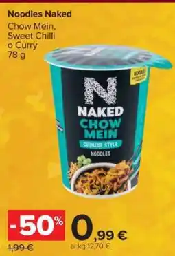 Carrefour Noodles Naked offerta