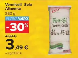 Carrefour Vermicelli Soia Alimenta offerta