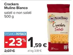 Carrefour Crackers MULINO BIANCO offerta