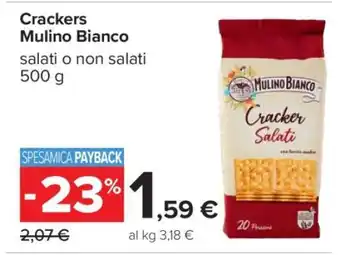 Carrefour Crackers MULINO BIANCO offerta