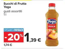 Carrefour Succhi di Frutta Yoga offerta