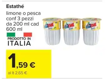 Carrefour ESTATHÉ offerta