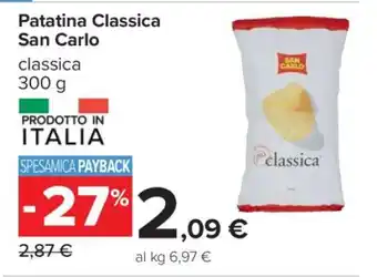 Carrefour Patatina Classica San Carlo offerta