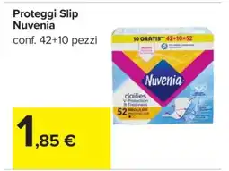 Carrefour PROTEGGI-SLIP NUVENIA offerta