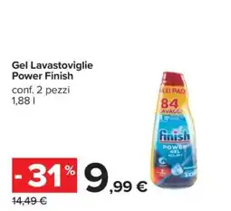 Carrefour Gel Lavastoviglie Power Finish offerta
