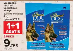 Carrefour Croccantini per Cani Special Dog Monge offerta