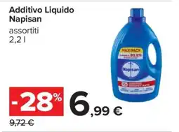 Carrefour Additivo Liquido Napisan offerta