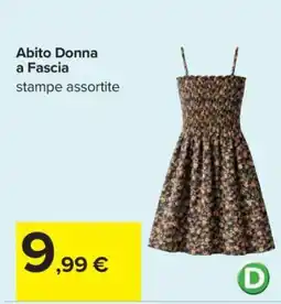Carrefour Abito Donna a Fascia offerta