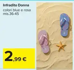 Carrefour INFRADITO DONNA offerta