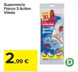 Carrefour Supermocio Fiocco 3 Action Vileda offerta