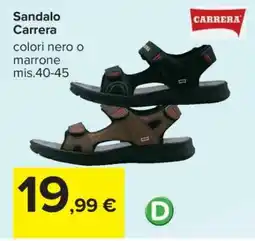 Carrefour Sandalo Carrera offerta