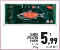 Conad Salmone Affumicato Riunione offerta