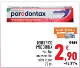 Conad DENTIFRICIO PARODONTAX offerta