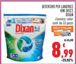 Conad Dixan 4in1 Discs offerta