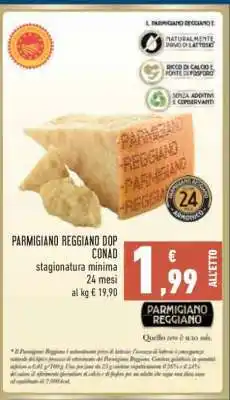 Conad PARMIGIANO REGGIANO DOP CONAD offerta