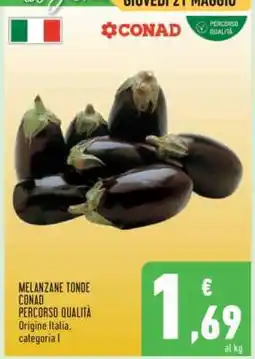 Conad Melanzane Tonde offerta