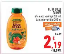 Conad ULTRA DOLCE GARNIER offerta