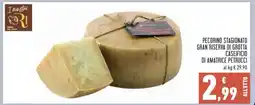 Conad Pecorino Stagionato Gran Riserva di Grotta Caseificio di Amatrice Petrucci offerta