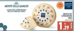 Conad Montasio DOP Sapori&Dintorni Conad offerta